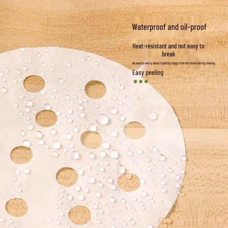 ZISIZ Disposable Non-Stick Round Steamer Paper