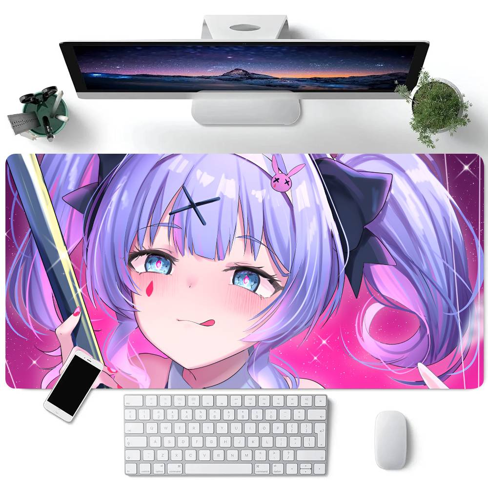 HOT Rabbit Hole Mouse Pad Large Gaming Keyboard Mat LockEdge Rubber Computer Office Accessories LE600x300x2mm