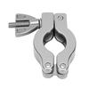 4 Pezzi Morsetto a Vuoto KF16 con Anello di Centratura e O-ring in FKM Acciaio Inossidabile 304 Morsetto a Cerniera con Dado Alato