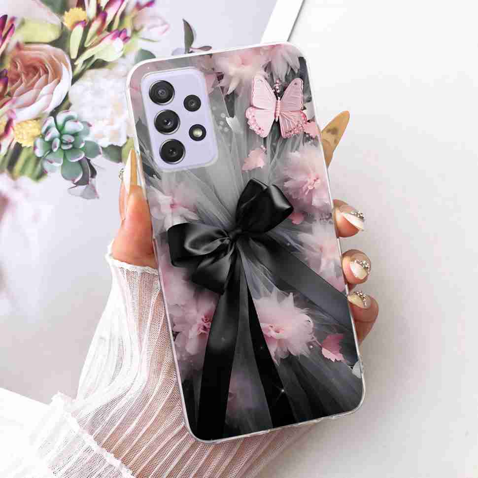 Für Samsung A72 Hülle SM-A725F Fundas Weiches Silikon Luxuriöse Bemalte Abdeckung Hüllen Für Samsung Galaxy A72 Gehäuse Bumper