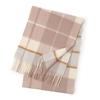 Hong Rong Unisex Wool Plaid Scarf - Warm for Autumn/Winter