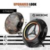 For Harley Sportster 883 Low XL883L 2005-2010 Clear Derby Cover Sportster 1200 Custom XL1200C Roadster XL1200CX XL883N XL1200NS