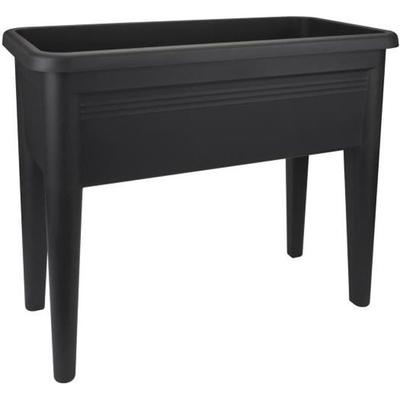 ELHO Mesa de cultivo XXL Green Basics - 75,5 x 36,5 x 65,1 cm - Negro brillante