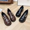 Mary Jane women's shoes British style small leather shoes 2025 autumn new single shoes college style Japanese jk platform shoes