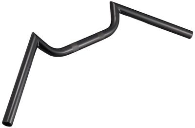 Kijima Swallow Bar with Dimples, W650, H35, R130, L130mm, Black, HD-04645