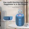 Small Handheld Speaker Bluetooth Portable Sound Box Music Wireless Subwoofer Mini Radio FM Woofer Bass Computer PC TV Small Audio