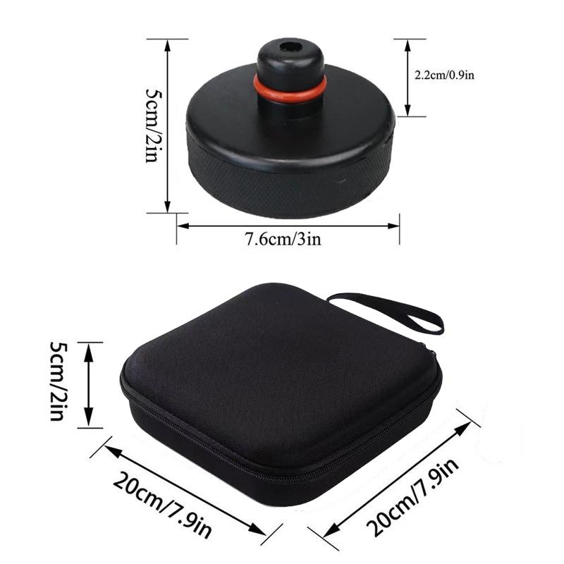 Floor Slotted Car Jack Rubber Pad Frame Protector Adapter Jacking Tool Pinch Weld Side Disk Lifting Support Model 3 Tool