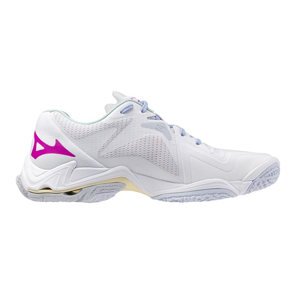 Mizuno Wave Lightning Z8 White Pink Unisex Sneakers V1GA240058