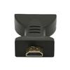 Video Audio Adapter Gold-plated High Resolution Portable HDMI-compatible to 3 RGB RCA AV Component Converter for TV