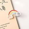 Stationery Page Holder Index Clamp Snacks Sealing Clip Paper Clip Binder Clips Transparent Clip