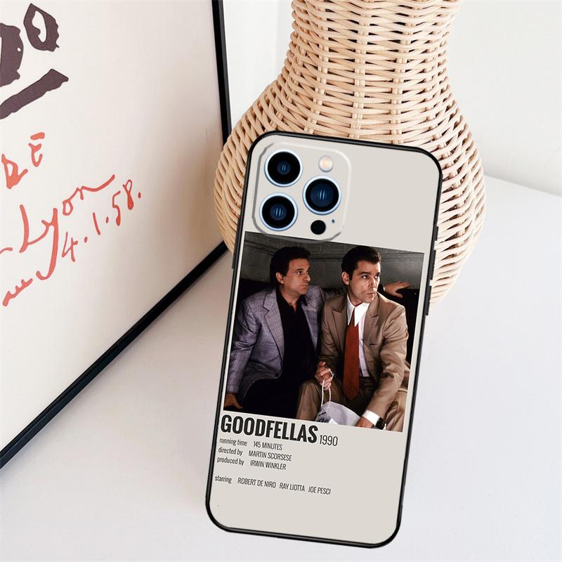 

Movie Goodfellas Case For iPhone 16 15 Pro 12 13 Mini 11 14 Pro Max XS X XR Plus Back Cover iPhone 12Pro MAX
