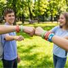 Back To School Gift for Teens 6 Pcs Welcome Bracelets, First Day of Colorful Theme Party Favors Silicone Wristbands Students, Prize Accessories,