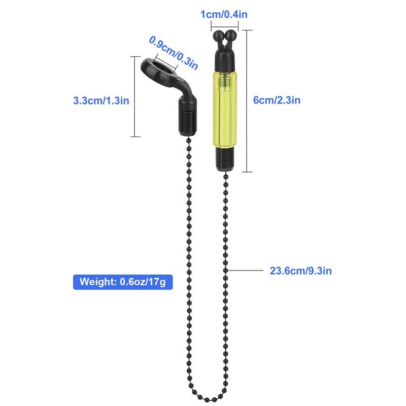 4Pcs Durable Component Angling Supplies Fishing Accessories Indicators Fishing Pliers Bite Alarm Soft Chain