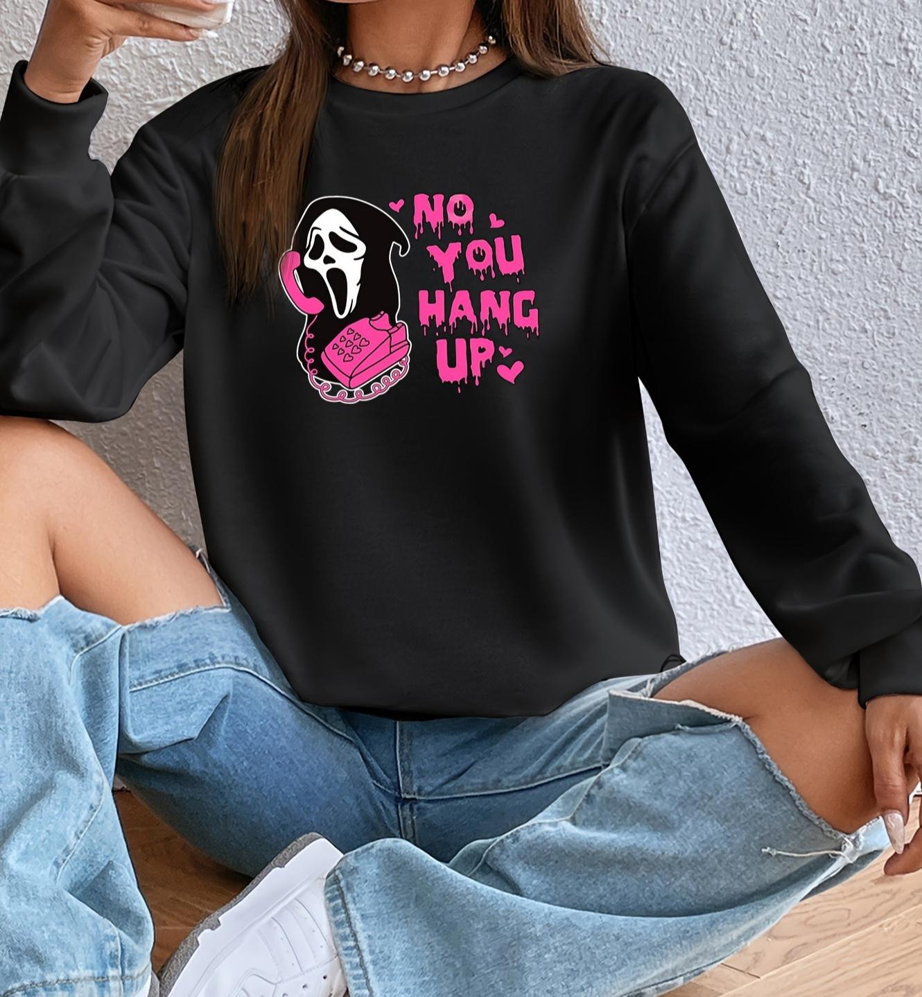 Women s Loose Crew Neck Hoodie, Relaxed Fit, Ideal for Home Lounge & Errand S