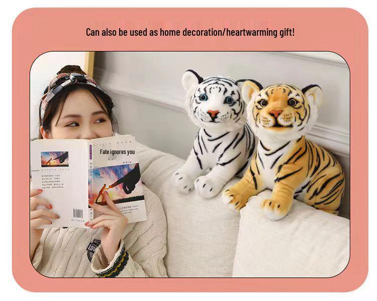 Year of the Tiger Plush Toy: Tiger Doll & Children's Pillow Gift