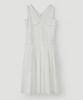 LETTERA Ruffle Long Dress_White
