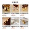 Minimalist Comma Earrings Women Sterling Studs Gold Plated Modern Chic Jewelry Gift