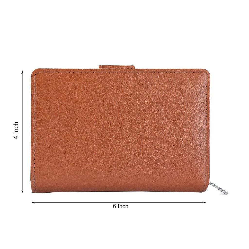 Tina Leather Wallet For Women .