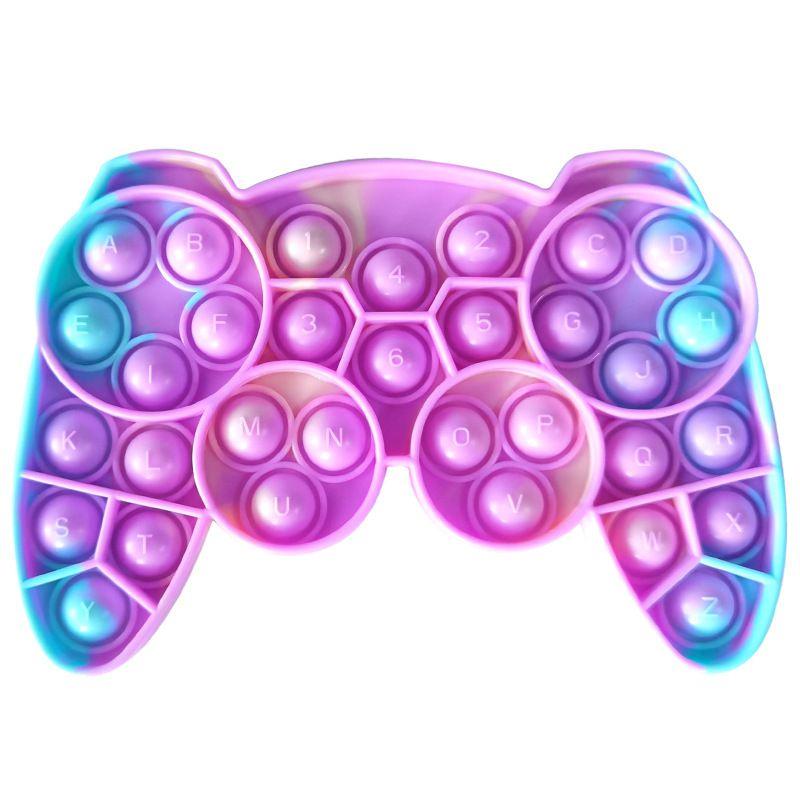 Gamepad Pop It Fidget Toy Unique Silicone Design For Stress Relief And Fun Popping Action
