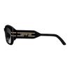 Dior Square Sunglasses With Christian  Paris Logo Women Sunglasses Black DIORSIGNATURES13F-10A1