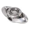 Finger Gyro Stanless Steel Long Time Rotating Quiet Fade Proof Fingertip Gyro for Adult