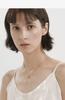Real Gold-Plated Necklace with Diamond Inlay and Tassel - Women's Japanese Korean Light Luxury Clavicle Accessory