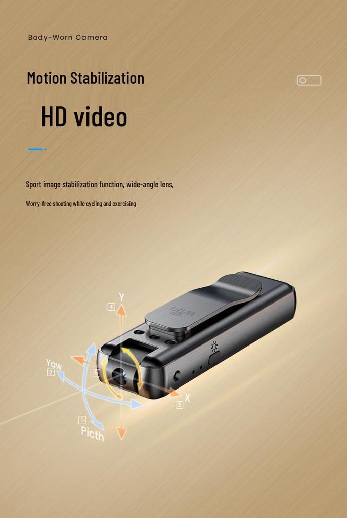 WiFi Law Enforcement Voice & Video Recorder All-in-One Sports Camera
