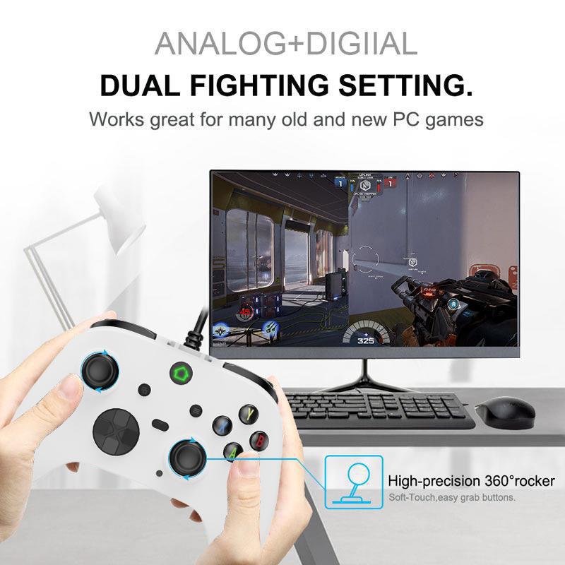 For Andriod Wired Controller Support Multi-Platform Gamepad for PS3 /PC /Android Smartphone/Steam Gamepad Joystick