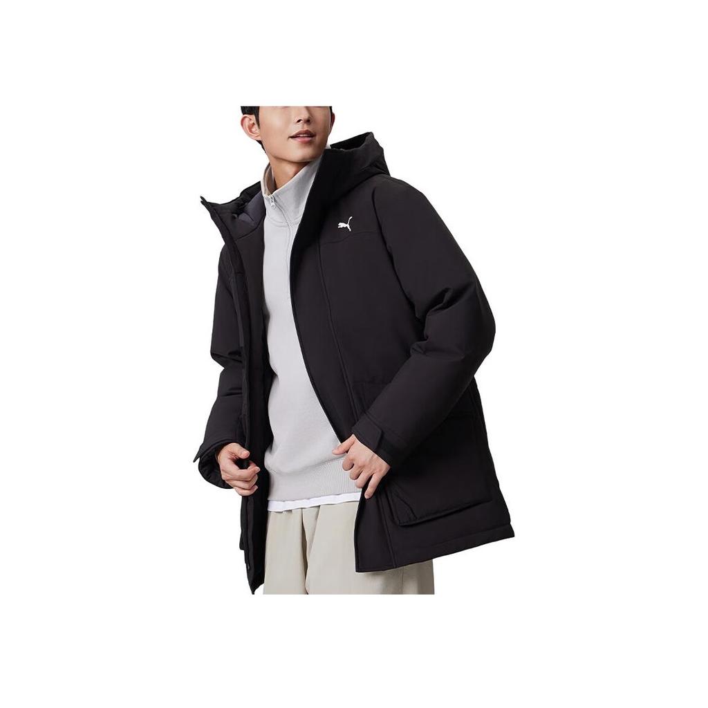 Puma Hooded Warm Windproof Water-Resistant Functional Down Jacket Men Jackets 692778-01