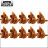 20pcs Photo Props Baby Photography Capybara Pendant Cute Cartoon Animal Keychain with Bee Wings Dolphin Design for Newborn Shoot