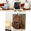 Nylon Letter Smoothmmod Embroidery Casual Backpack With Large Capacity For Travel And School Use