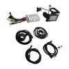 Electric Bike Conversion Kit 17A Controller SW900 Panel 130X Thumb Throttle Power Off Sensor for