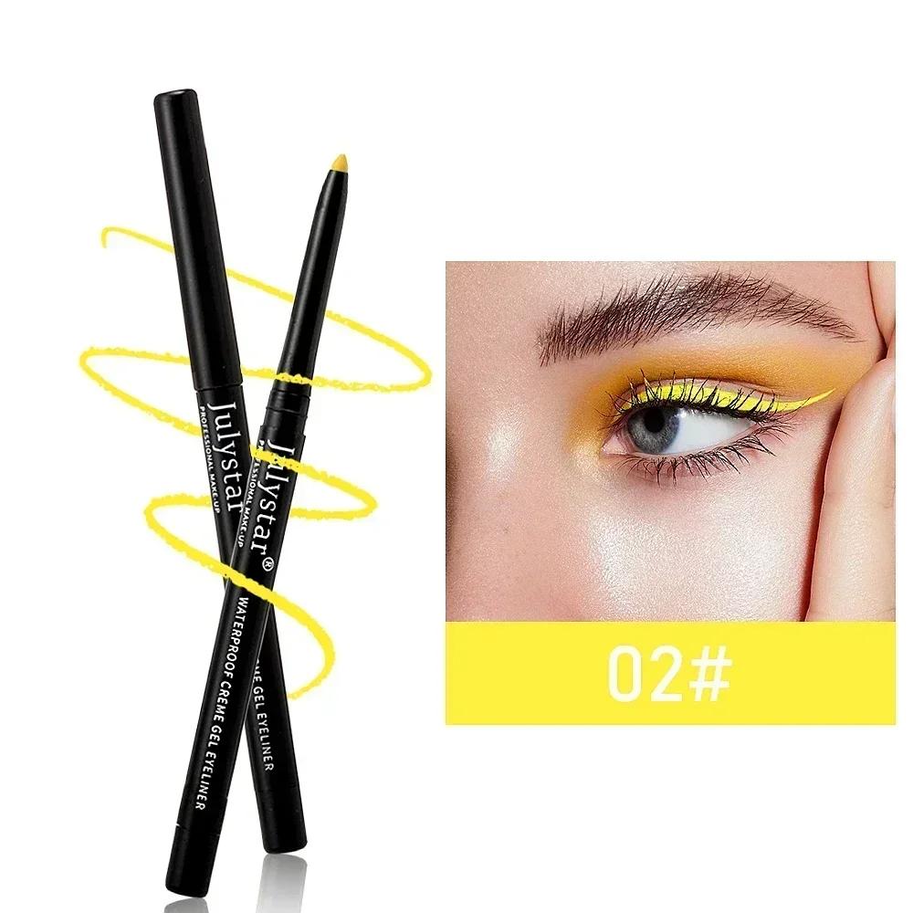 3 Adet Su Geçirmez ve Ter Geçirmez Siyah Eyeliner Kalemi - Uzun Süre Kalıcı Bulaşmaya Dayanıklı Cesur Göz Makyajı İçin, Mükemmel İçin Kolay Kaygan Formül