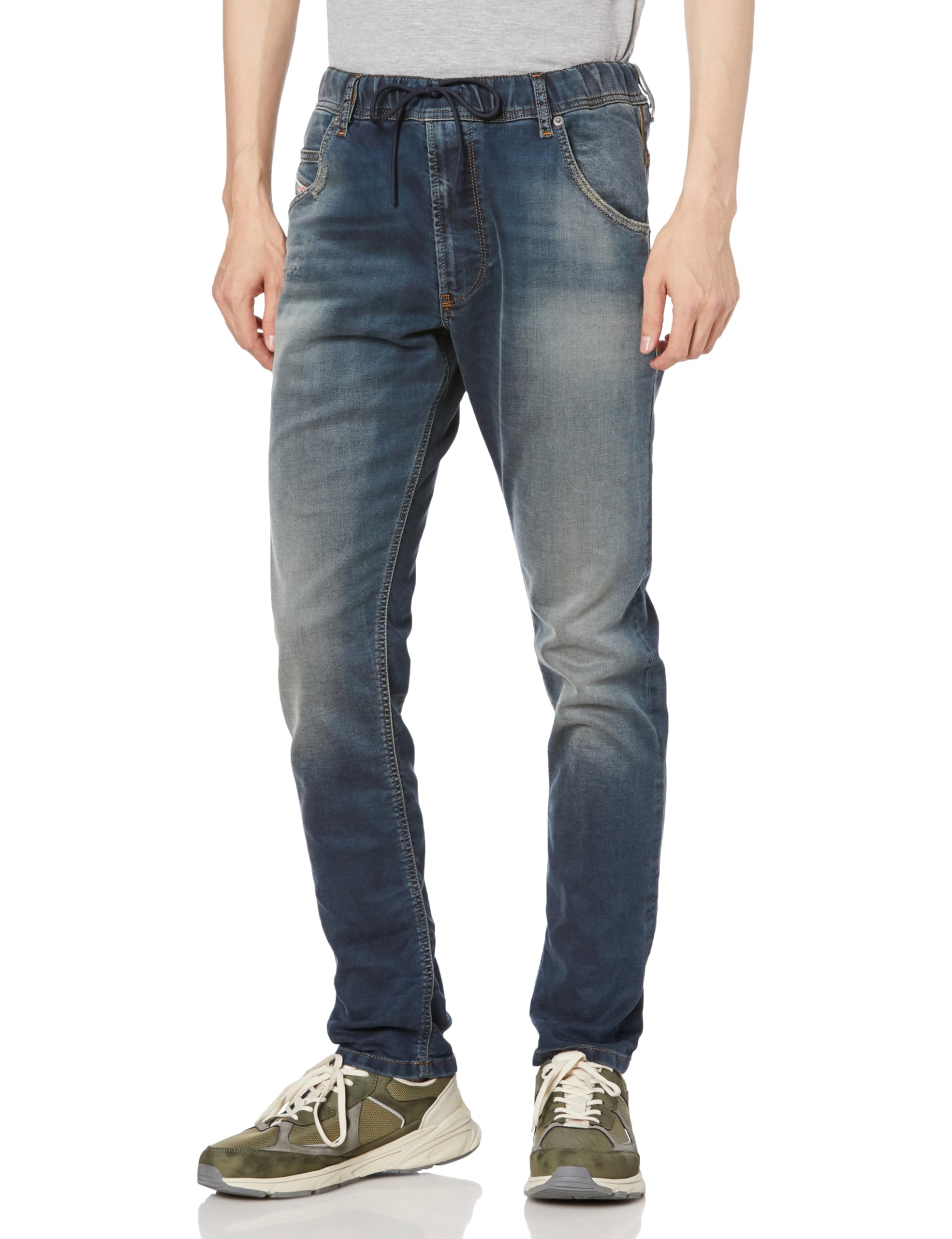 

Denim Tapered Jog Sweat size indigo 00CYKIR68CK [Diesel] Men s Pants, Jeans, KROOLEY-NE jeans, 30, blue,
