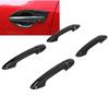 8pcs Car Door Handle Cover Carbon Fiber Style Intelligent Hole Replacement for Mazda CX-4 2013-2015