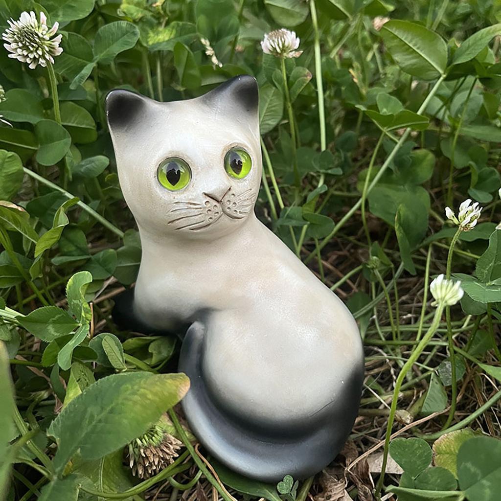 Garden Home Resin Cat Lovers Gifts Cat Memorial Ornament Sculpture Decoration Factory Spot
