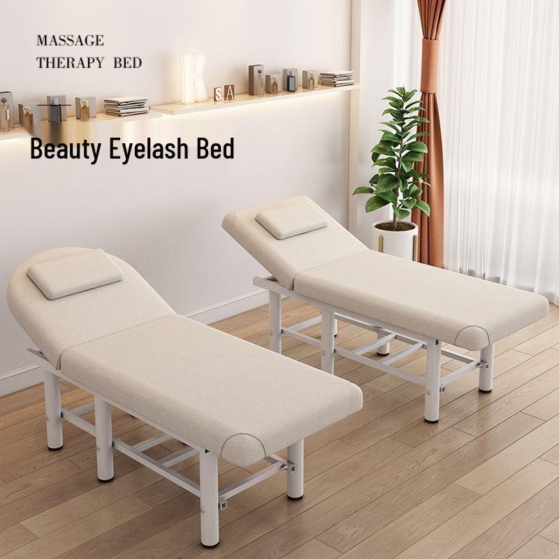 Folding Beauty Salon Massage & Therapy Bed with Hole for Tuina, Tattoo, Eyelash, Body Sculpting & Moxibustion