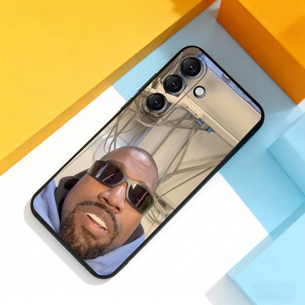 Funny K-Kanye W-West YE Phone Case For Samsung Galaxy A 73,72,51,53,52,71,22,5G,Note,J7,8,9 Soft Precise Hole Black Cover