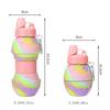 Silicone Silicone Folding Cups With Carabiner Portable Water Bottle Sport Water Bottle  Children