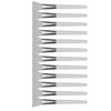 12pcs Facial Mask Brush Soft Silicone Comfortable Handle Mud Mask Cream Applicator Spatula White