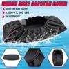 Soft Heavy Duty Trailer Protective Cover Anti-dust Elastic Band Car Winch Cover