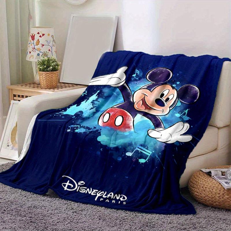 1pc, Cozy Mickey Mouse Home Decor Blanket: A Perfect Gift for Your Bedroom, Living Room, or Travel, Soft Flannel Throw Blanket, Ideal for Couches