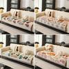 Cartoon Sofa Cushion Cute Graffiti Colored Sofa Towel Sofa Cover Autumn And Winter Anti-Cat Scratch Dirt-Resistant Non-Slip Sofa Cover