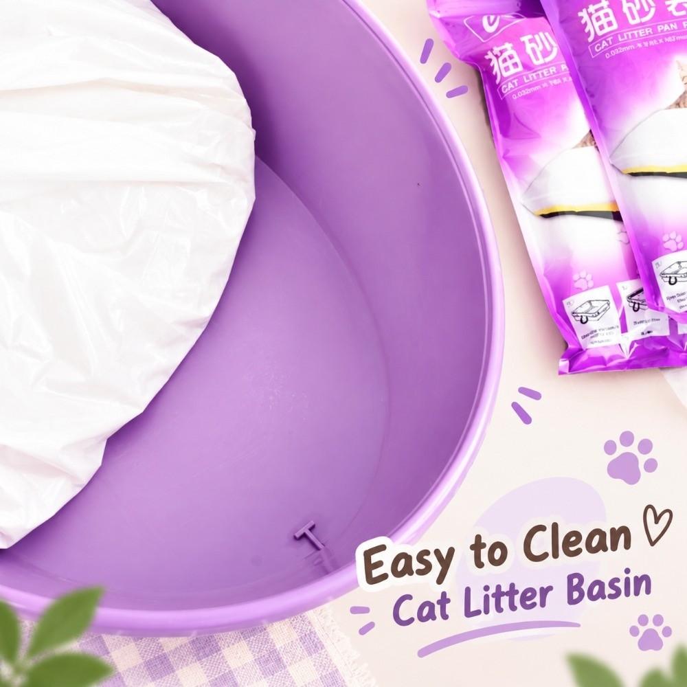 Leak Proof Pet Pan Liners Drawstring Thickening Litter Liners Pet Cleaning Supplies