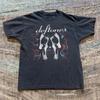 Summer Men's Pure Cotton Vintage Deftones T-shirt Casual Stylish Loose and Breathable Suitable for Everyday Wear