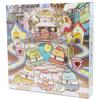 Alias Sumikko Gurashi Wall Diameter Continuous Second Toy Factory Light Clock, Analog, 26cm, Hand, Scene, Blue, WC23017SXSG-BU