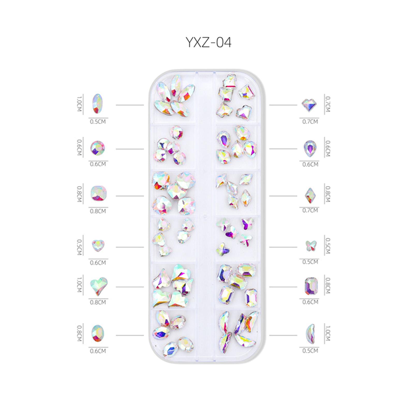 

Нейл-арт Стеклянный Кристалл DIY Рельеф Роскошное Украшение Бриллиант 3D Подвеска Стразы-Ювелирные Украшения Маникюрные Аксессуары 4