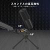 FIFINE XLR Condenser Microphone, Unidirectional, with Microphone Stand, for Gaming, Voice Chat, Streaming, Recording, Telework, Working from Home, Nar