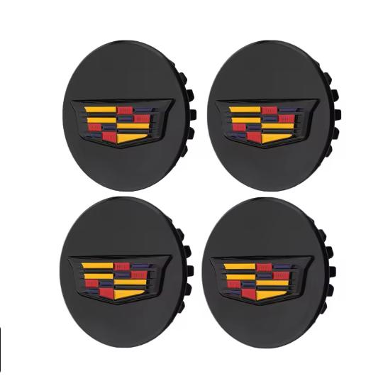 4pcs 66mm Wheel Center Hub Cover Caps Accessories for Cadillac XT5 XT6 CT5 CT6 XTS CT4 Auto Tire Emblem Car Styling OEM 9597375