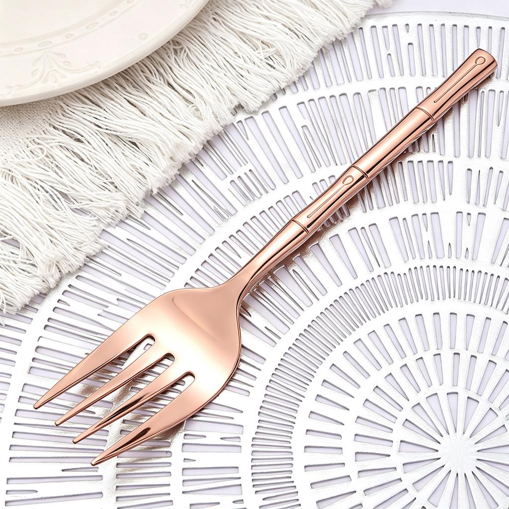Stainless Steel Dinner Serving Fork,Mirror Polished Table Fork,1 Piece Salad Fork,Cutlery for Home Kitchen Cafe Restaurant